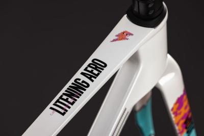 Cube Litening AERO C:68X Frameset graphic'n'white Gr&ouml;&szlig;e: 52 cm Produktbild 2
