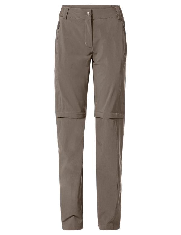 VAUDE Women's Farley Stretch ZO T-Zip Pants II coconut Gr&ouml;&szlig; 44-Short