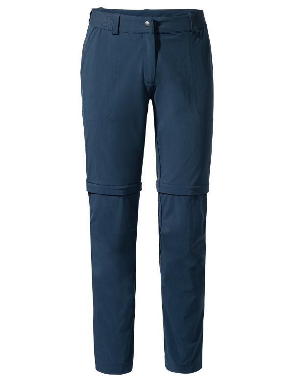 VAUDE Women's Farley Stretch ZO Pants II dark sea Gr&ouml;&szlig; 36-Short