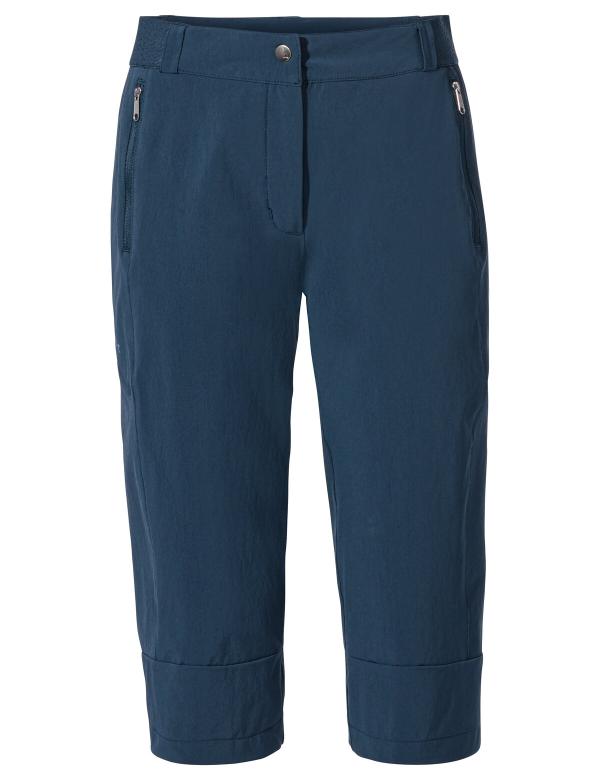 VAUDE Women's Farley Stretch Capri III dark sea Gr&ouml;&szlig; 38