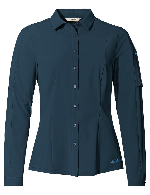 VAUDE Women's Farley Stretch Shirt dark sea Größ 42