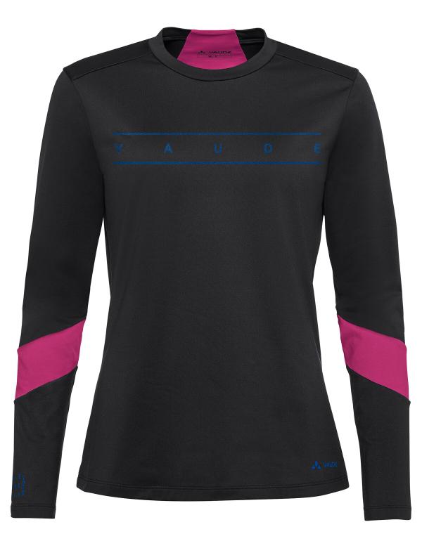 VAUDE Women's Qimsa LS Logo Shirt black Gr&ouml;&szlig; 44