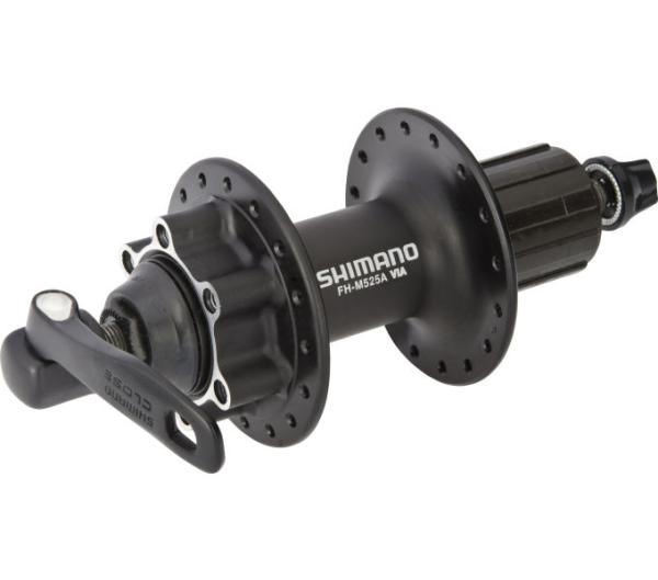 SHIMANO Hinterradnabe FH-M525 6-Loch 36 Loch 135 mm Schwarz