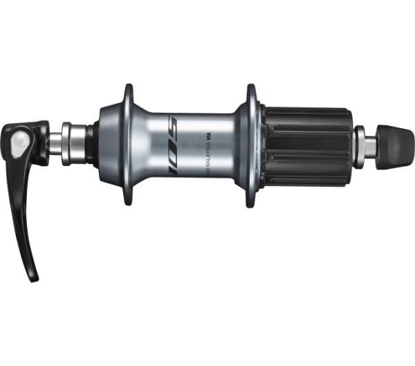 SHIMANO Hinterradnabe 105 FH-R7000 36 Loch Schnellspanner Silber