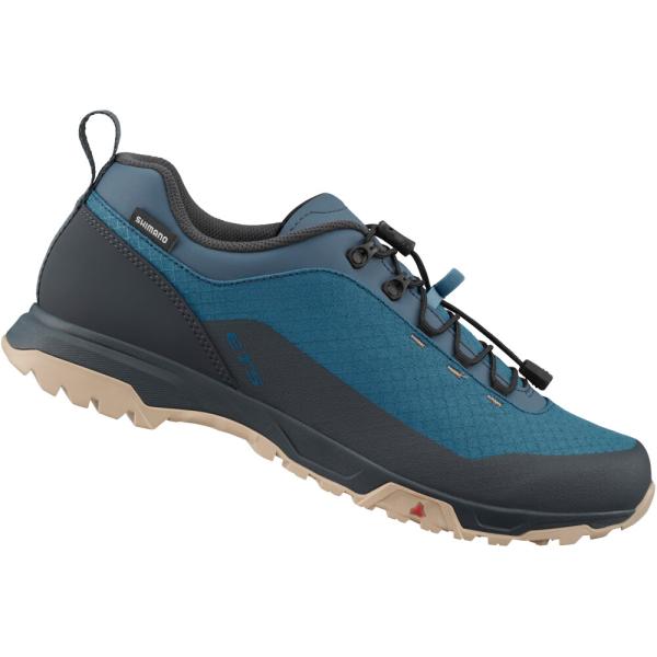 SHIMANO SHIMANO Fahrradschuhe ET501 Herren/Damen MTB FLATPEDAL Gr&ouml;&szlig;e 42 Blau