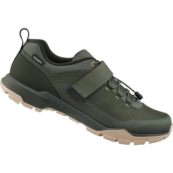 SHIMANO SHIMANO Fahrradschuhe EX500 Herren/Damen Touring SPD Gr&ouml;&szlig;e 44 Gr&uuml;n