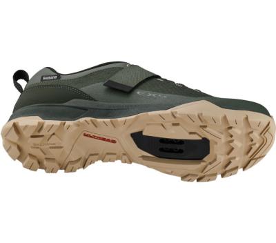 SHIMANO SHIMANO Fahrradschuhe EX500 Herren/Damen Touring SPD Gr&ouml;&szlig;e 46 Gr&uuml;n Produktbild 3