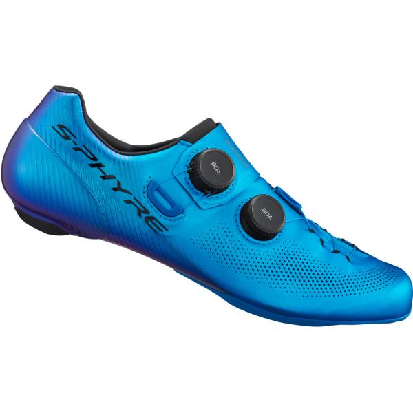 SHIMANO SHIMANO Fahrradschuhe RC903 Damen/Herren Road SPD-SL Gr&ouml;&szlig;e 46 breit Blau