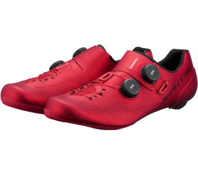 SHIMANO SHIMANO Fahrradschuhe RC903 Damen/Herren Road SPD-SL Gr&ouml;&szlig;e 46 breit Rot Produktbild 4