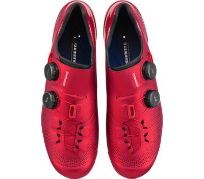 SHIMANO SHIMANO Fahrradschuhe RC903 Damen/Herren Road SPD-SL Gr&ouml;&szlig;e 39 Rot Produktbild 1