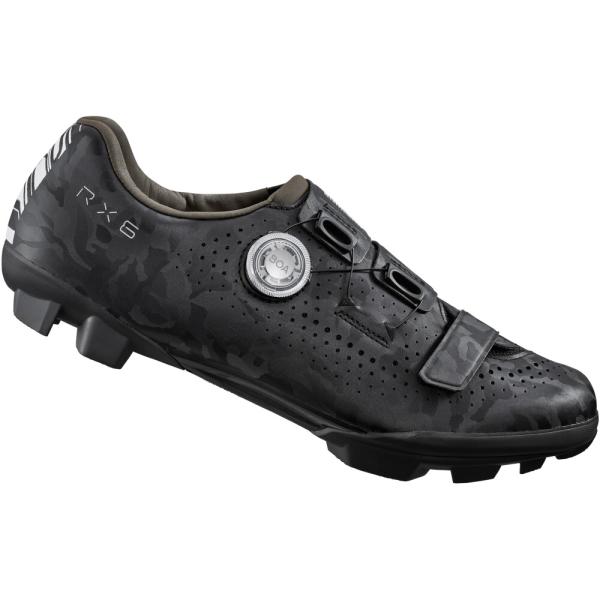 SHIMANO SHIMANO Fahrradschuhe RX600 Herren/Damen Gravel SPD Gr&ouml;&szlig;e 48 Schwarz