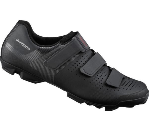 SHIMANO SHIMANO Fahrradschuhe XC100 Herren/Damen MTB SPD Gr&ouml;&szlig;e 45 Schwarz