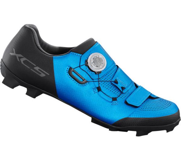 SHIMANO SHIMANO Fahrradschuhe XC502 Herren/Damen MTB SPD Gr&ouml;&szlig;e 42 breit Blau