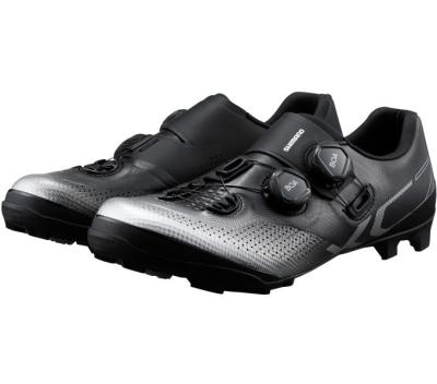SHIMANO SHIMANO Fahrradschuhe XC702 Herren/Damen MTB SPD Gr&ouml;&szlig;e 45 breit Schwarz Produktbild 4