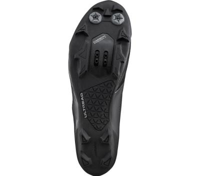 SHIMANO SHIMANO Fahrradschuhe XC702 Herren/Damen MTB SPD Gr&ouml;&szlig;e 48 breit Schwarz Produktbild 2