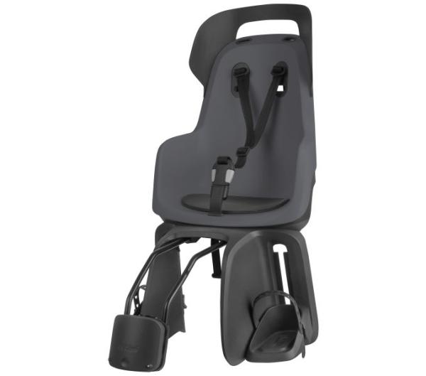 Bobike Kindersitz GO 1P macaron grey reclinming