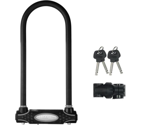 Master Lock Bügelschloss 8195LW Schwarz 13 mm x 280 mm x 110 mm Schlüssel