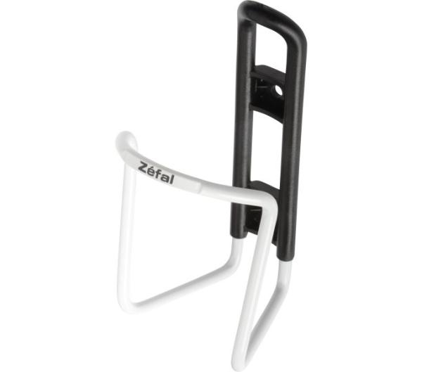 Z&eacute;fal Flaschenhalter Alu Plast 122 MTB Wei&szlig; lackiert