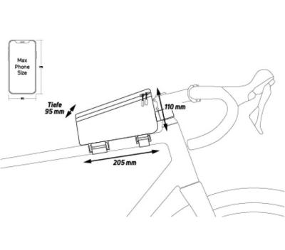 Z&eacute;fal Smartphonetasche Console Pack 1,3 l Produktbild 3