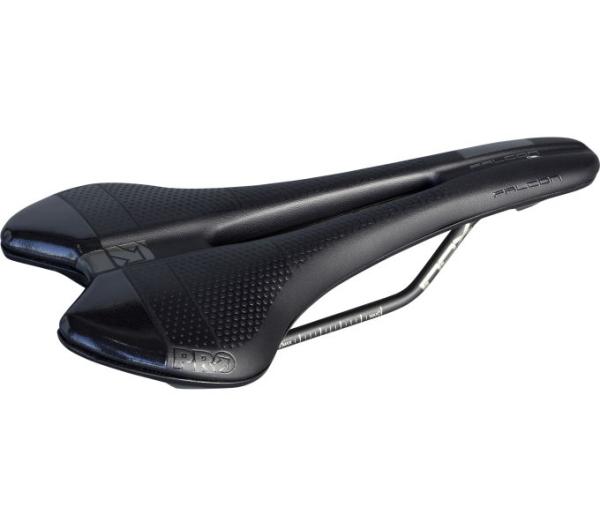 PRO Fahrradsattel Falcon Gel 142 mm Schwarz Edelstahl Gestell