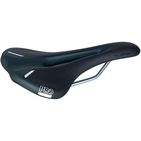 PRO Fahrradsattel Turnix Sport 142 mm Schwarz CrMo Gestell