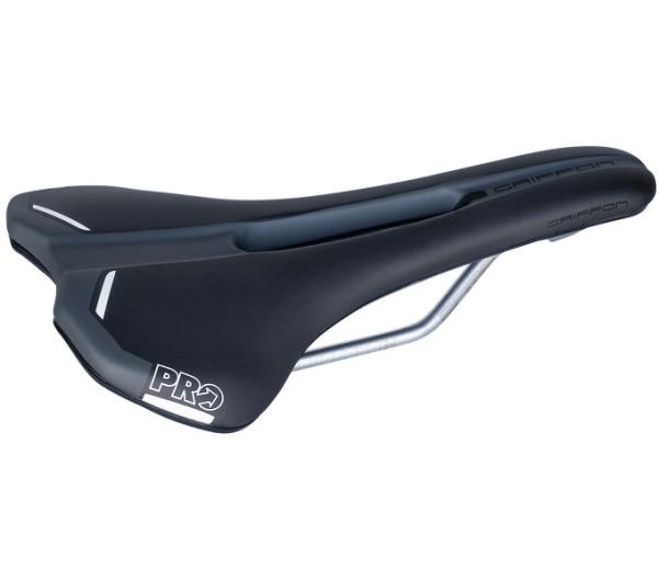PRO Fahrradsattel Griffon Sport 142 mm Schwarz CrMo Gestell