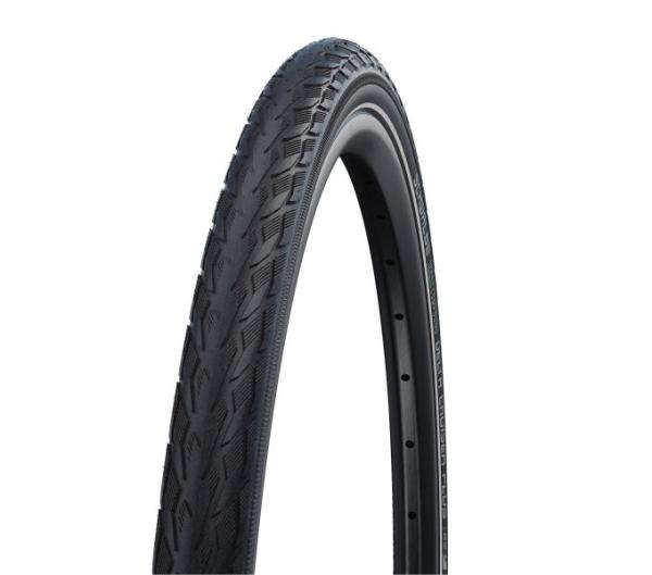 Schwalbe SCHWALBE DRAHTREIFEN DELTA CRUISER PLUS    47-622 Schwarz/Reflex