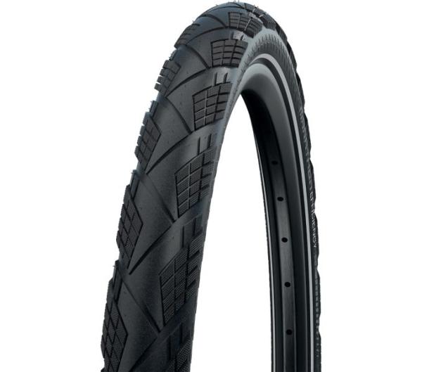 Schwalbe SCHWALBE FALTREIFEN MARATHON EFFICIENCY  V-Guard Super Race 50-622 Schwarz/Refle