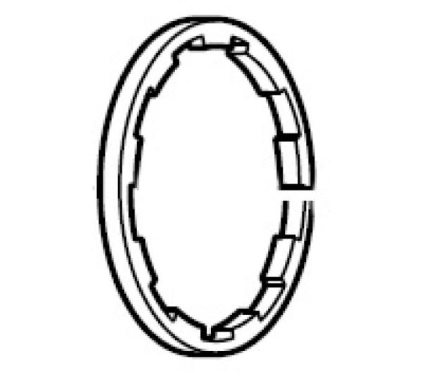 SHIMANO Distanzring CS-M970 2,56 mm