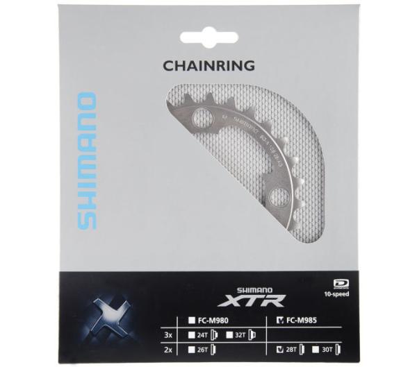 SHIMANO Kettenblatt XTR FC-M985 28 Z&auml;hne