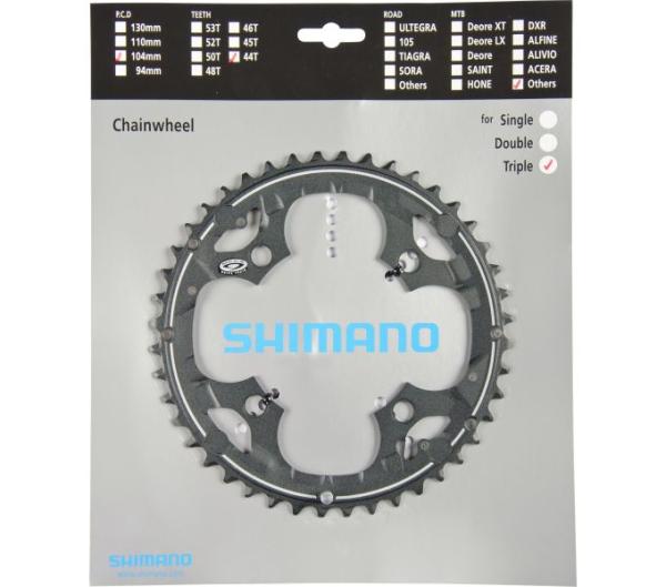 SHIMANO Kettenblatt ALIVIO FC-M430, FC-M431 44 Z&auml;hne