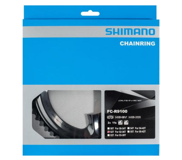 SHIMANO Kettenblatt DURA-ACE FC-R9100 52 Z&auml;hne