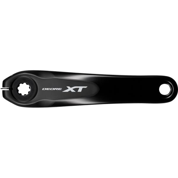 SHIMANO Kurbelarm SHIMANO E-BIKE SYSTEMS FC-M8050 (M8000 XT Logo) 175 mm Schwarz