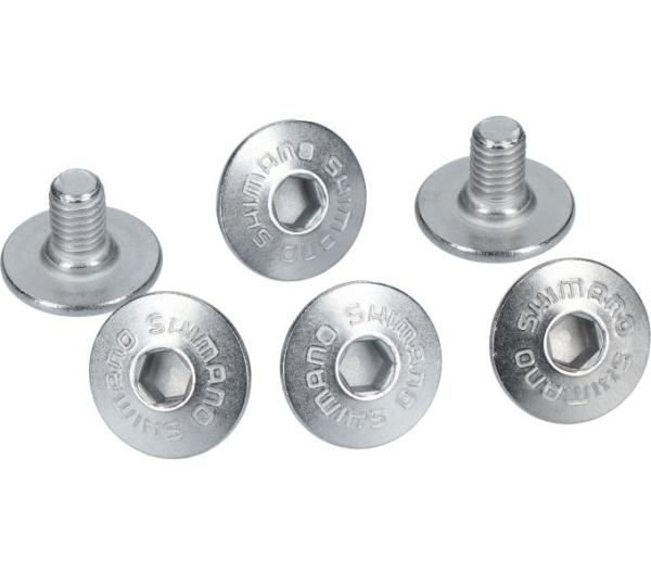 SHIMANO 6 Stk Schraube SPD-SL Standard M5x8mm